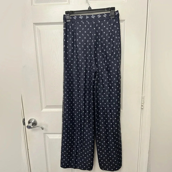 ! Max Mara
Bello Paisley Wide-Leg Silk Pants sz 4 - Picture 7 of 10